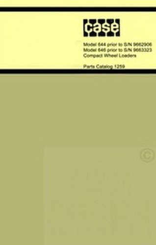 Case 644 646 - compact, wheel