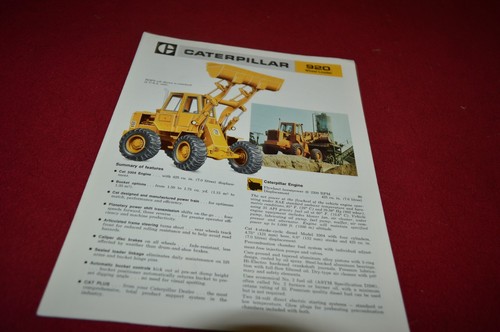 Caterpillar 920 wheel - caterpillar,